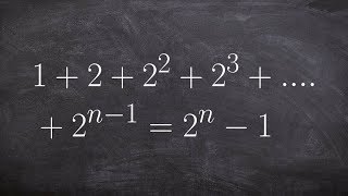 Using induction to prove that the sum formula works for any term