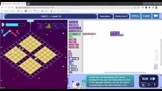 Blockly Video 5 - Spaceship Backwards