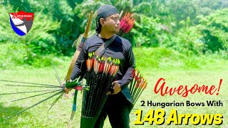 148 Arrows With 2 Hungarian Bows - Succeeded!
