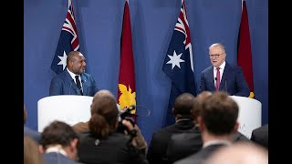 Press Conference - Prime Minister of Australia & Prime Minister of Papua New Guinea