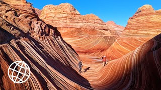 The Wave & Coyote Buttes North, Arizona, USA  [Amazing Places 4K]