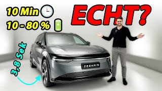 Das krasseste E-Auto, das ihr (noch) nicht kaufen könnt? Zeekr 7X erste Vorstellung