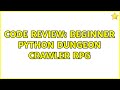 Code Review: Beginner Python Dungeon Crawler RPG (2 Solutions!!)