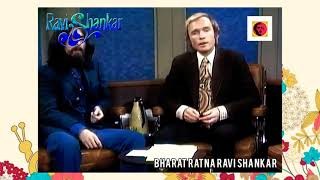 Ravi Shankar in Dick Cavett Show | George Harrison | 1971 | Rare Video | Remastered HD