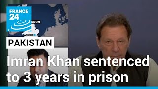 Imran Khan's jail sentence: Former Pakistan leader sentenced to 3 years in prison for graft