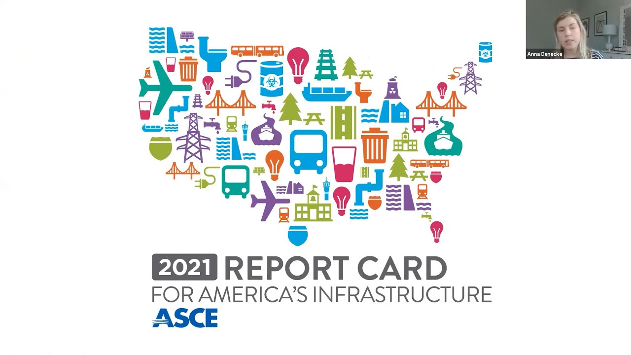 ASCE 2021 Report Card For America’s Infrastructure - YouTube