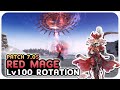 RED MAGE Level 100 Double Combo Rotation Showcase | 2.48s  | 2 Mins + Pot | Dawntrail Patch 7.05