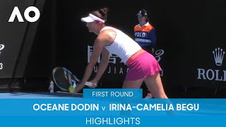 Oceane Dodin v Irina-Camelia Begu Highlights (1R) | Australian Open 2022