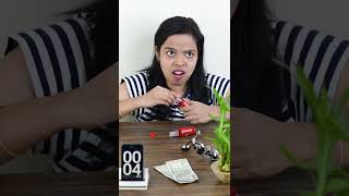 10 SECOND Bottle Candy CHALLENGE 😳 | 1000 RS  CHOCOLATE CHALLENGE🤑 #shorts #asho