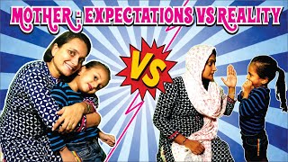 Indian Mom : Expectations Vs Reality | Pari's Lifestyle Funny Video | Mother | Types of Mother Life