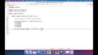 Iterate Array list using iterator | Java Collection