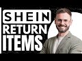 How To Return Shein Items Easily (2024)