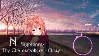 Nightcore - The Chainsmokers - Closer [cover by J.Fla]