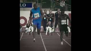 Usainbolt⚡️ is a man or machine?🧐#Usainbolt #short #speed #track #sprint #race #Athletics