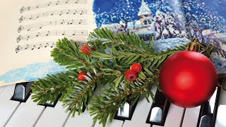 Christmas soulful piano music. Рождественская душевная фортепианная музыка