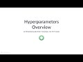 Python Tutorial: Introducing Hyperparameters