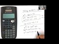 Solving cubic equation using TI36x Pro