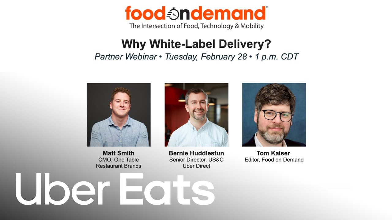 [Webinar] Why White-Label Delivery? | Uber Direct X Food On Demand ...