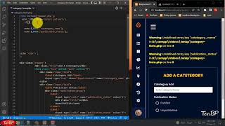 isset Function in PHP | PHP Bangla tutorial full course | part - 06