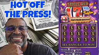 $5x60 | Triple Red 7's | md lottery scratch off tickets #scratchers #lottery