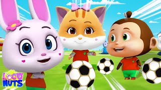 Soccer Song, Kids Sports Games and Kindergarten Rhymes by Loco Nuts