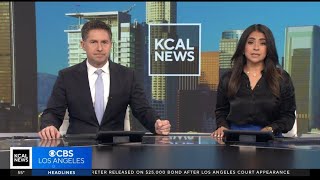 KCBS | KCAL News at 5pm on CBS Los Angeles - Weekend - Headlines, Open and Closing - April 13, 2024