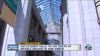 Student falls to death in Ann Arbor
