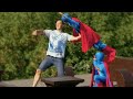 Dad Turns Kid Into SuperHero  | Just For Laughs Gags