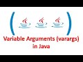Variable Arguments (VarArgs) in Java