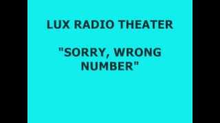 LUX RADIO THEATER -- 