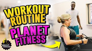 Planet Fitness Workout To Lose Weight| Beginners Workout| How to Create Routine
