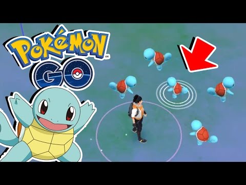 Pokemon GO! CATCHING 5 SQUIRTLES & Evolving Squirtle! - Squirtle Nest OP Pokemon GO! CATCHING 5 SQUIRTLES & Evolving Squirtle! - Squirtle Nest OP
