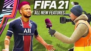 FIFA 21 : *50 NEW FEATURES* | ALL CHANGES AND NEXT- GEN DETAILS | PS5/XBOX ONE X