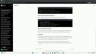 Downloading RSS using python