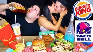 Late Night Cheating With Erik The Electric • MUKBANG