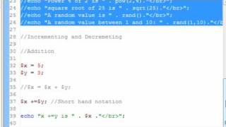 PHP Programming 11 Math Functions