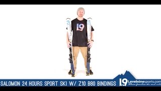Salomon 24 Hour Sport Ski w/ Z10 B80 Bindings