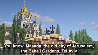 Building Israel in Minecraft?!