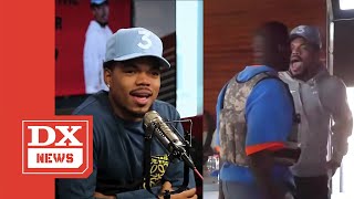 Chance The Rapper REACTS To Viral Clip of Kanye West Yelling At Him In Wyoming
