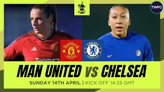 MAN UNITED VS CHELSEA LIVE | WOMEN'S FA CUP WATCHALONG | TFC LIVE