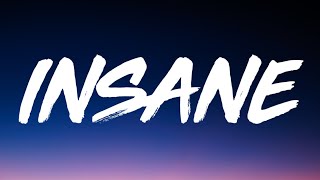 Post Malone - Insane (Lyrics)