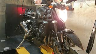 Woolich ECU Flash with Powercommander on a Yamaha FZ1 at Procycle Dyno's