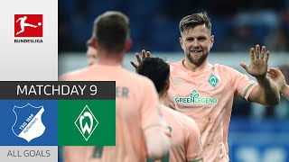 Füllkrug with the late decider! | TSG Hoffenheim - Werder Bremen 1-2 | All Goals | MD 9 - Bundesliga