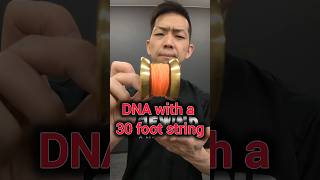 [Impossible yo-yo trick] “Do DNA with 30 foot string” #yoyo #dna #shorts