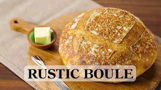 Rustic Boule America's Test Kitchen Recipe