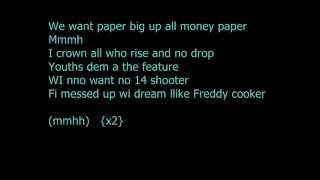 Tommy Lee Sparta - We Want Paper (Lyrics)