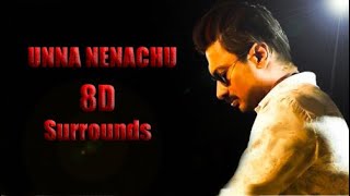 Unna Nenachu - Psycho| 8D Song | Udhayanidhi Stalin, Aditi Rao Hydari | Ilayaraja