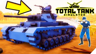 Я немецкий КОМАНДИР! # 1 - Total Tank Simulator. Тотал Танк Симулятор
