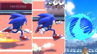 Mario & Sonic at the Olympic Games Tokyo 2020 - All Characters Triple Jump Gameplay