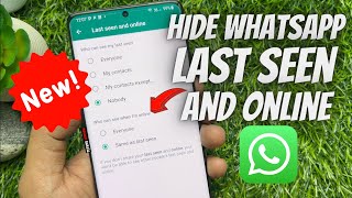 How to Hide Online Status and Last Seen on WhatsApp (2022)